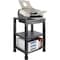 Kantek Three Shelf Desk-side Mobile Printer Stand w/Organizing Drawer PS540 - alternate 3